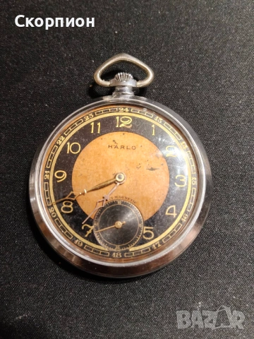 Швейцарски джобен часовник - MARLO - 18 РУБИНА - ПРОМОЦИЯ, снимка 2 - Джобни - 51638180