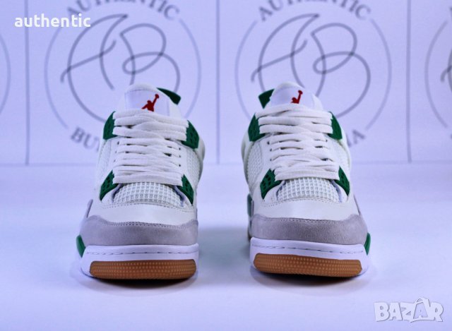 Nike Air Jordan Retro 4 Craft, Midnight Navy, Snorlax, Pine Green, снимка 7 - Маратонки - 44313737