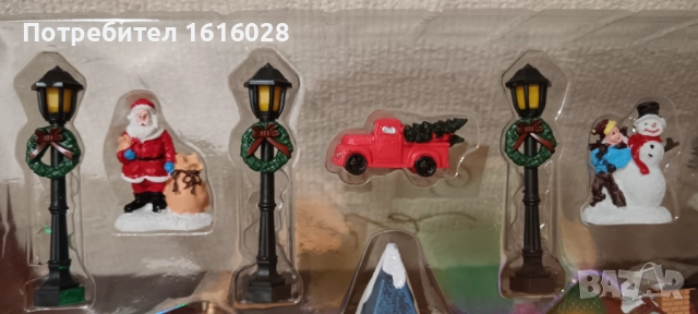 Нови LED светещи селца.с 3 светещи къщички, общо от 14 фигури., снимка 16 - Декорация за дома - 52346259