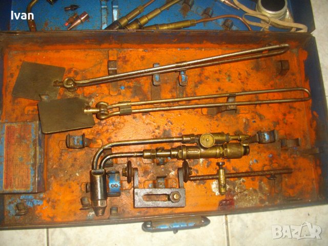 Оксиженен Резак Горелка Профи Немски Комплект 20 Части Горелки/Дюзи/Куфар-HORNING, снимка 8 - Други инструменти - 39842485