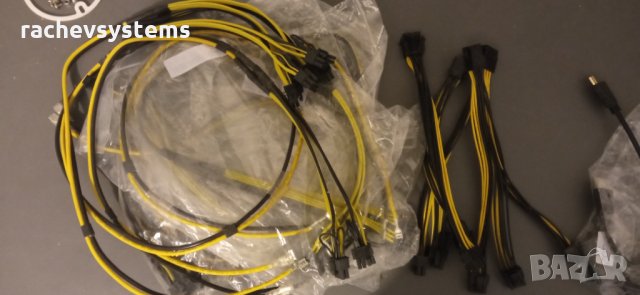 RIG, extender, pci-e cable 8 pin видео карти, снимка 3 - Кабели и адаптери - 35384904