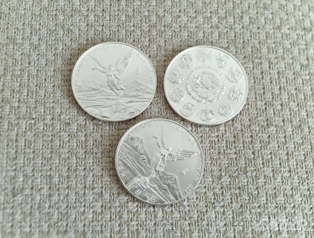 1 oz сребро Либертад Libertad Mexico Мексико, снимка 5 - Нумизматика и бонистика - 54229280