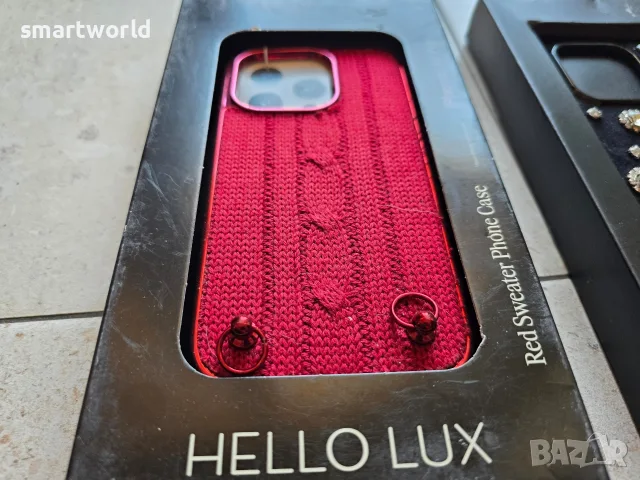 ​Дизайнерски калъфи Hello Lux за iPhone 14 Pro – Чисто нови (3 бр.), снимка 2 - Калъфи, кейсове - 56335825