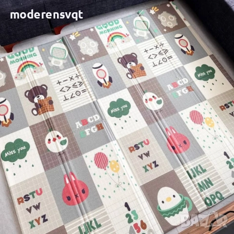 Топлоизолиращо килимче за деца и бебета 180x200 см, снимка 4 - Други - 52928763