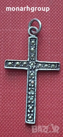 Сребърна висулка, снимка 2 - Колиета, медальони, синджири - 52656421