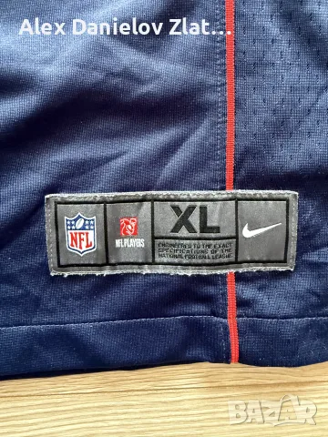 Колекционерски екип Nike NFL Tom Brady #12 Patriots Super Bowl XLIX, Размер XL, снимка 3 - Тениски - 55770846