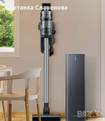 Безкабелна прахосмукачка Samsung Jet 85 Premium VS20C852FTB със самопочистваща станция, снимка 2 - Прахосмукачки - 54135645