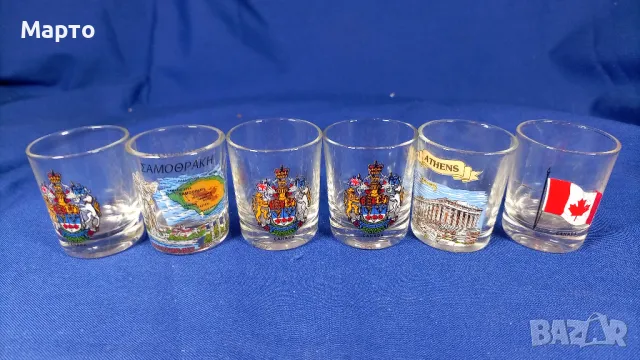 Малки шотчета за алкохол, колекционерски, 7 бр, снимка 6 - Колекции - 50205018