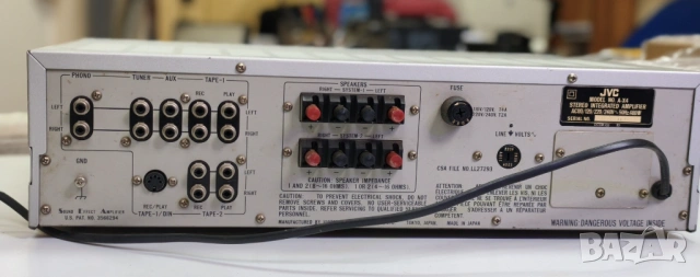 JVC A-X4, снимка 2 - Ресийвъри, усилватели, смесителни пултове - 54090483