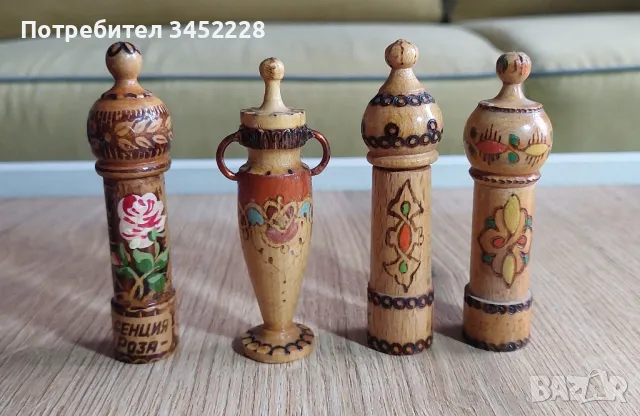 сувенири дървени мускали ретро за колекционери , снимка 1