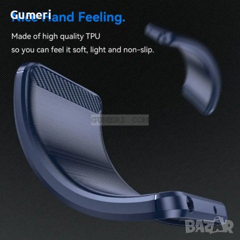 Nothing Phone (1) - Противоударен Силиконов Гръб - Карбон, снимка 5 - Калъфи, кейсове - 38422270