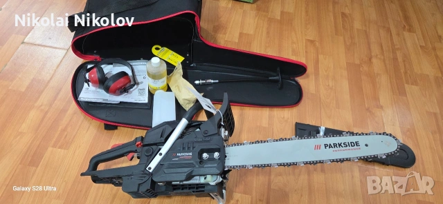 резачка parkside с стартер, снимка 7 - Градинска техника - 53140242