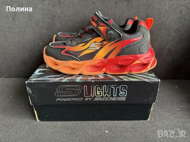 Светещи маратонки Sketchers, снимка 7 - Детски маратонки - 56079694