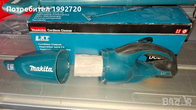 Акумулаторна прахосмукачка и винтоверт Makita 18V LXT , снимка 2 - Винтоверти - 52027471