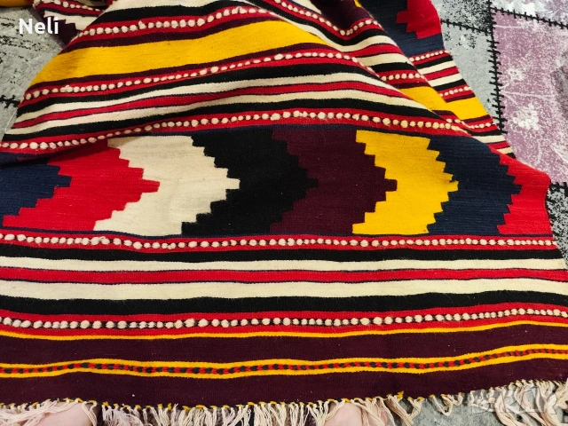 килим тъкан на стан, снимка 2 - Антикварни и старинни предмети - 54305689