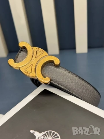 колани от естествена кожа в кутия celine , снимка 2 - Колани - 50589839