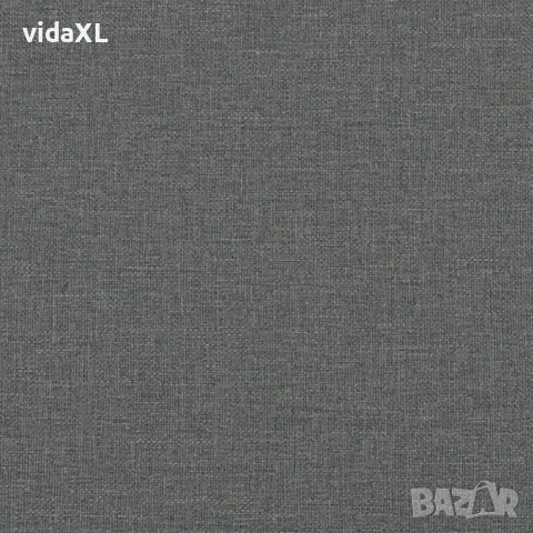 vidaXL Фотьойл, тъмносив, 60 см, плат, снимка 7 - Дивани и мека мебел - 56147286