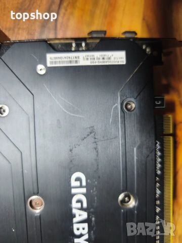 Перфектна видеокарта GIGABYTE RX 570 4GB проверена, слагаш и тръгва. Работи тихо и хладно..., снимка 7 - Видеокарти - 54308557