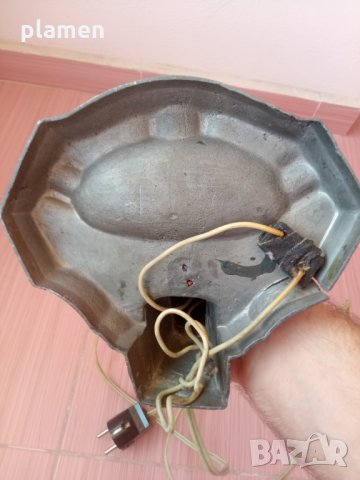 Стара нощна лампа, снимка 4 - Антикварни и старинни предмети - 33990747