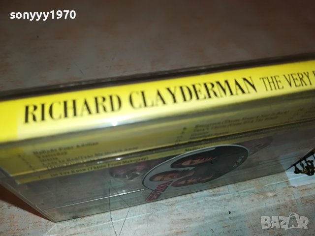 RICHARD CLAYDERMAN-КАСЕТА 2809221806, снимка 4 - Аудио касети - 38150002
