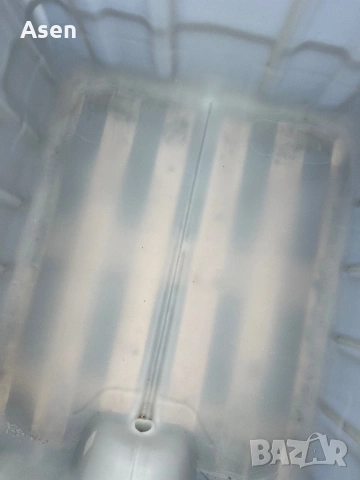 IBC бидон 1000л, IBC контейнер, бидон за вода, пластмасов бидон, бидон 1 кубик, резервоар за вода, б, снимка 9 - Други - 53157006