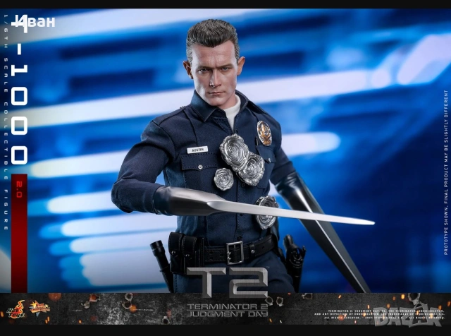 Hot Toys Terminator 2 / T - 1000 Master peace , снимка 4 - Колекции - 53906504