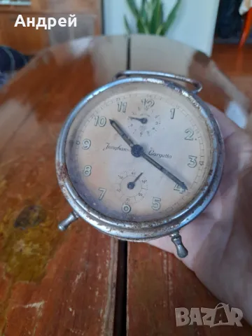 Стар часовник Junghans Largetto, снимка 2 - Антикварни и старинни предмети - 48654198