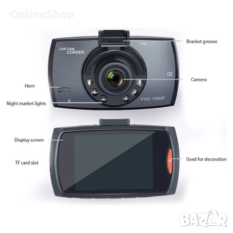 Видеорегистратор Car Camcorder IR08, снимка 3 - Камери - 52349830