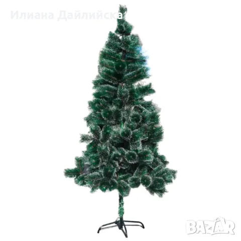 Заснежена елха с метална стойка., снимка 2 - Декорация за дома - 56303680