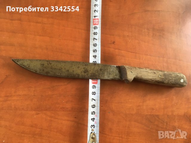 НОЖ КАСАПСКИ СТАРО ОСТРИЕ, снимка 2 - Антикварни и старинни предмети - 36838629