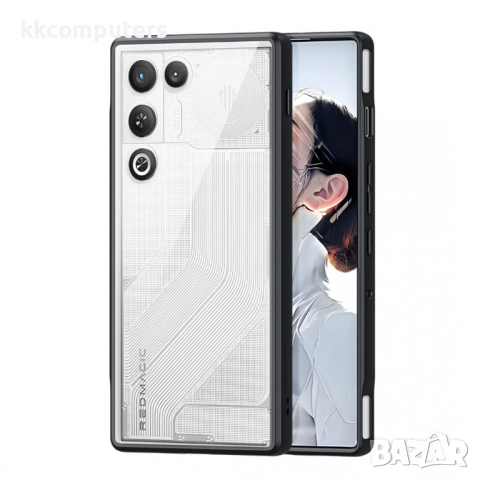 DUX DUCIS Aimo Прозрачен Калъф за ZTE nubia RedMagic 11 Air 5G - PC+TPU, 0.8mm защита, 1.2m SGS, REA