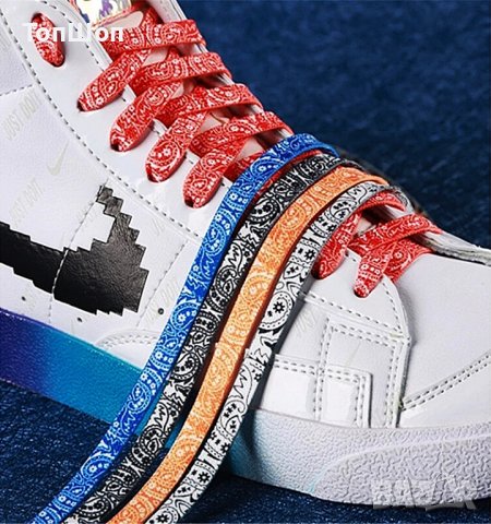 Бандана връзки за обувки - 5 модела