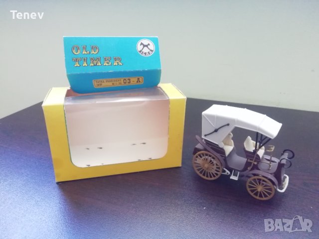Igra Old Timer Tatra President 1/36 колекционерска количка фаетон с кутия , снимка 7 - Колекции - 42920698