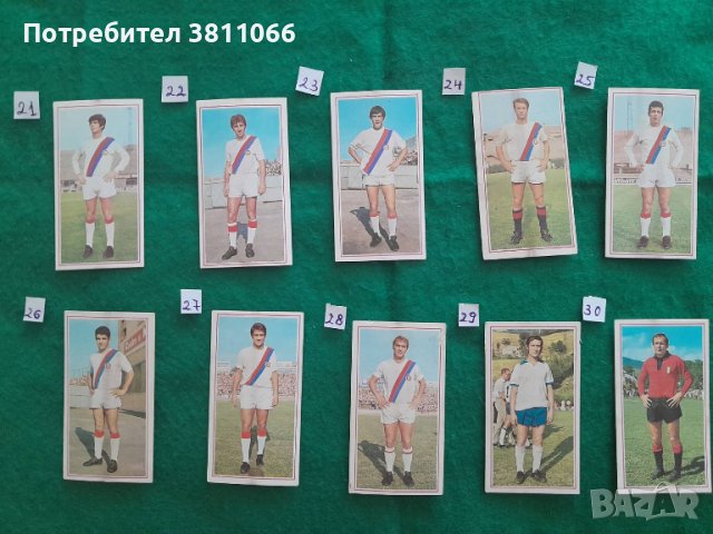 Panini and Valida old stickers/ Стари стикери на Панини и Валида на футболисти -1965-1980г, снимка 16 - Колекции - 44811615
