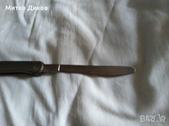Старо руско ножче 110х95мм от соца, снимка 4 - Колекции - 30699085
