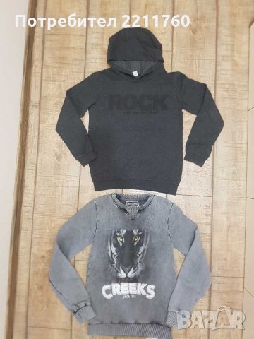 Ватирани блузи за 11-12год. 