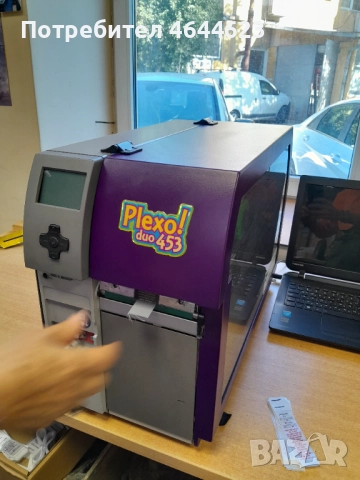 ПРИНТЕР ЗА ТЕКСТИЛНИ И ХАРТИЕНИ ЕТИКЕТИ MODEL PLEXO!DUO 453, снимка 4 - Принтери, копири, скенери - 52331512