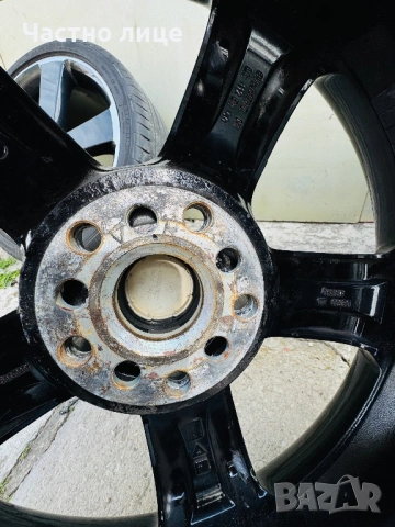 Джанти с гуми Borbet Oettinger Type RX 19 5x112 8, 5J ET50, снимка 7 - Гуми и джанти - 54167490