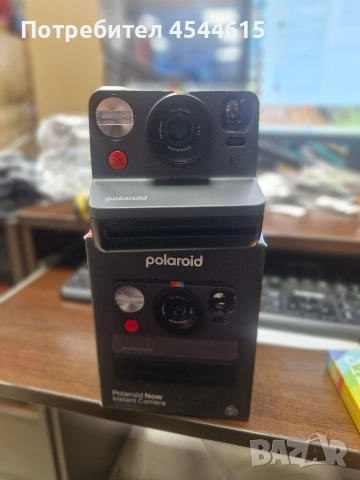 Фотоапарат за моментни снимки Polaroid Now Gen 2 - Black, снимка 3 - Фотоапарати - 53908438