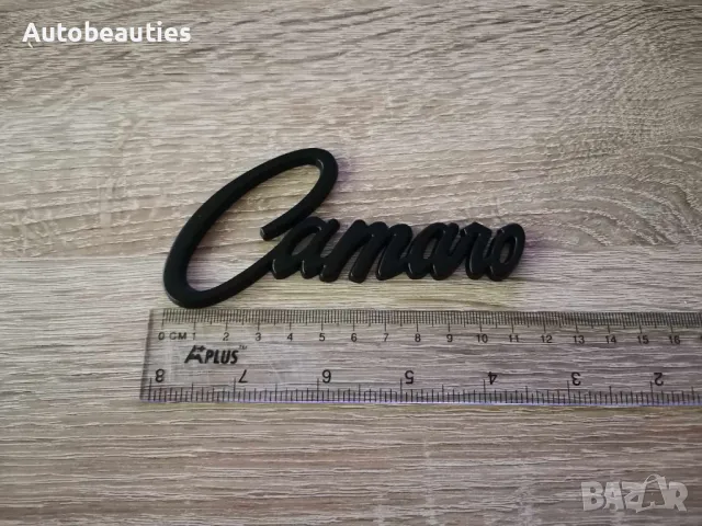 Chevrolet Camaro черна емблема стар стил, снимка 5 - Аксесоари и консумативи - 47564583