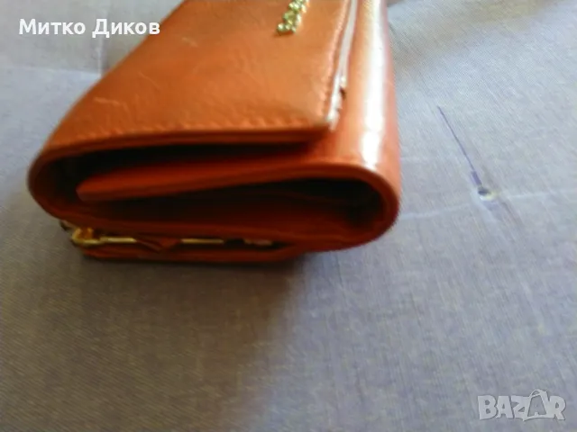 Женско кожено портмоне Росси 125х90мм, снимка 4 - Портфейли, портмонета - 49349477