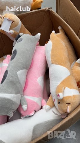 Дълго плюшено коте/Long soft cat/Дълго меко коте, снимка 6 - Плюшени играчки - 42058443