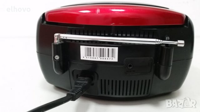 CD player с радио AEG SR 4351-червен, снимка 3 - MP3 и MP4 плеъри - 29646933