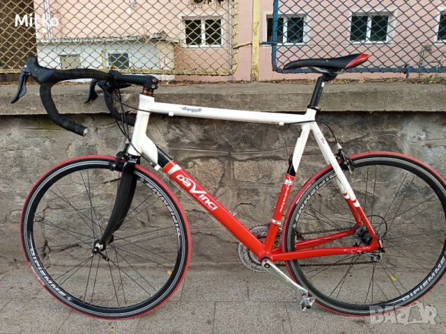 28 цола алуминиев велосипед с 24 скорости палцови команди усилени капли карбонова вилка като нов , снимка 15 - Велосипеди - 50740956