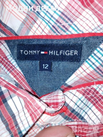 Нова оригинална детска риза ТOMMY HILFIGER, снимка 2 - Детски ризи - 30980860