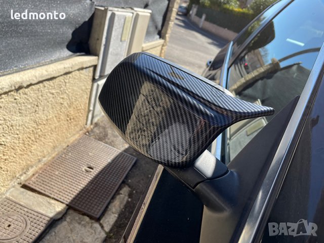 Bmw Капаци Огледала e60 м тунинг капак огледало бмв е60 карбонови, снимка 5 - Части - 37755383