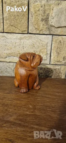 Куче Булдог, снимка 3 - Статуетки - 49786896