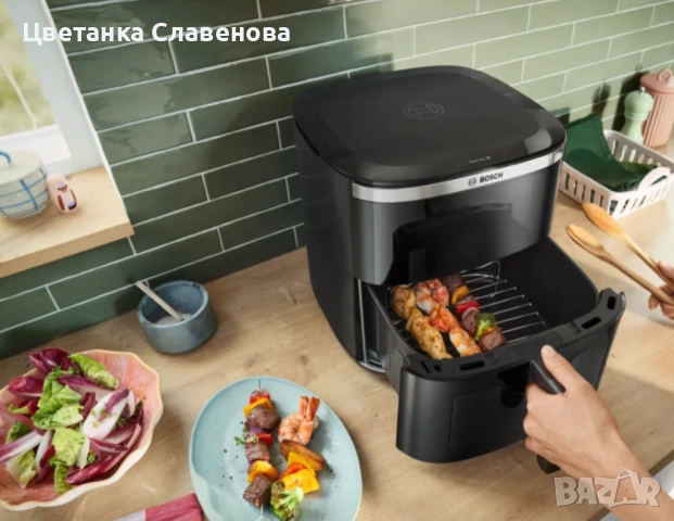 Еърфраер BOSCH  MAF671B1, 7.2 л, 1800 W, снимка 10 - Фритюрници - 52404454
