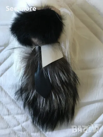 Fendi Karlito висулка за чанта със сребриста лисица, снимка 6 - Чанти - 56084611