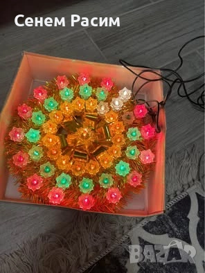 ретро немски коледни лампички